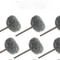 Mini Nylon Abrasive Brush Buffing Polishing Wheel Set For Rotary Tools 6