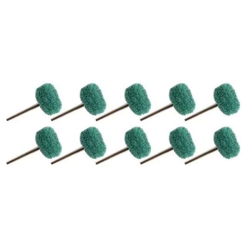 Mini Nylon Abrasive Brush Buffing Polishing Wheel Set For Rotary Tools 7