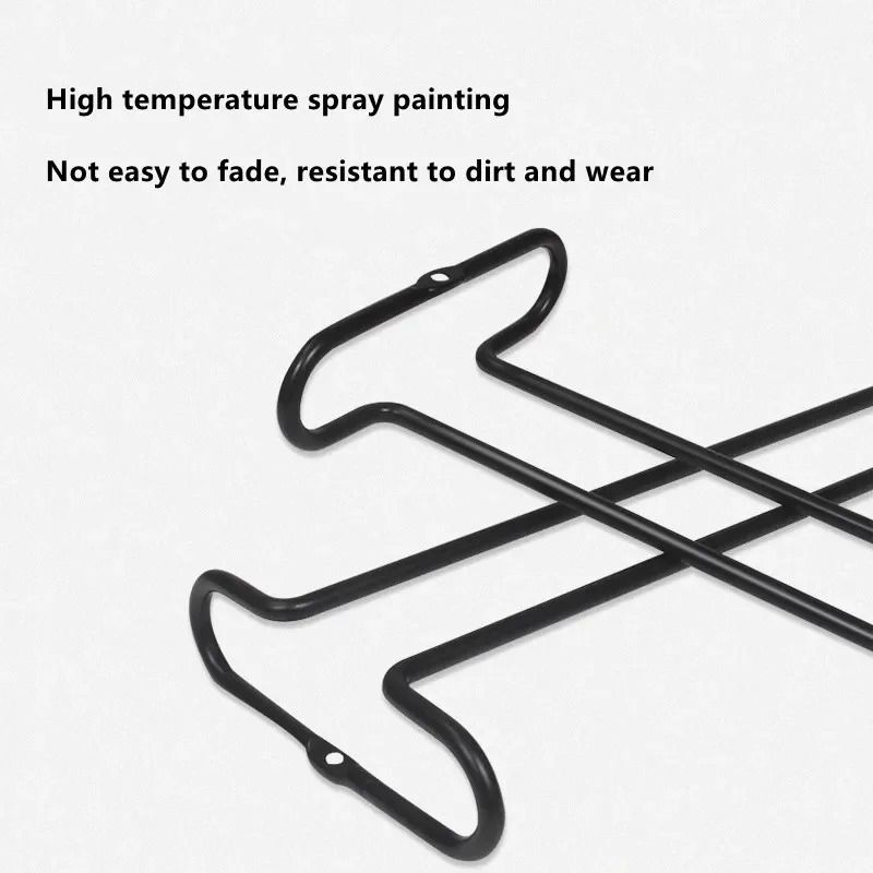 Under Cabinet Wine Glass Holder Iron Stemware Hanging Rack Organizer 4