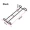 Under Cabinet Wine Glass Holder Iron Stemware Hanging Rack Organizer 8