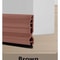 Silicone Door Bottom Seal Strip With Brush Draft Blocker 6