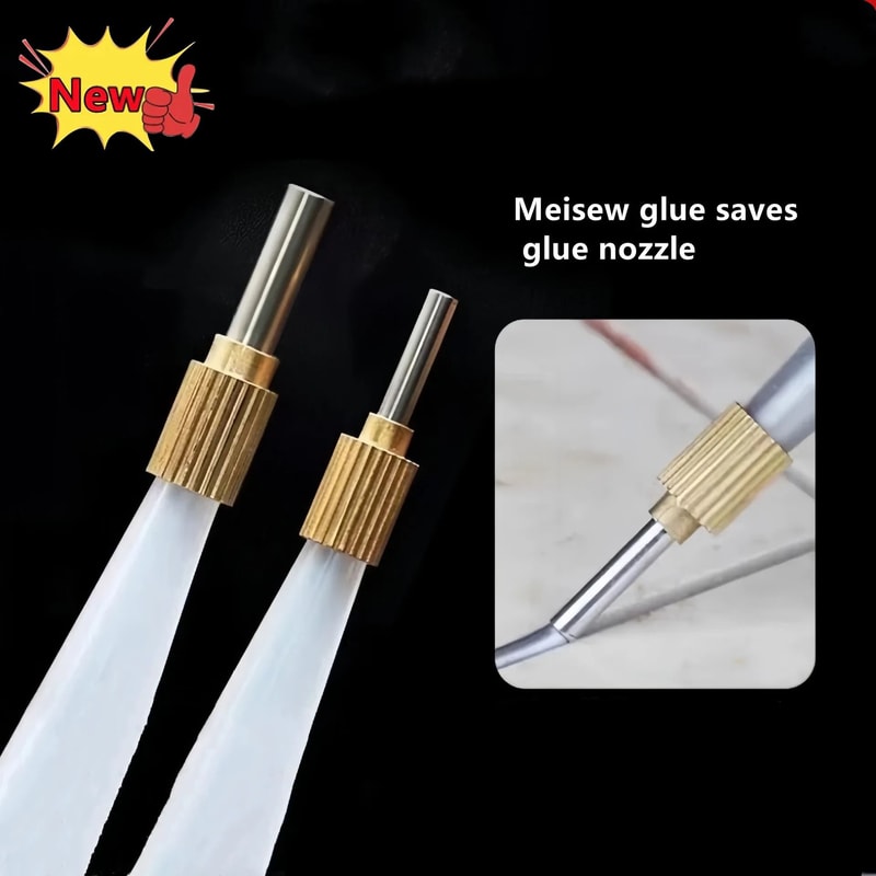 Stainless Steel Caulking Nozzle Applicator Finishing Tip Tool 0