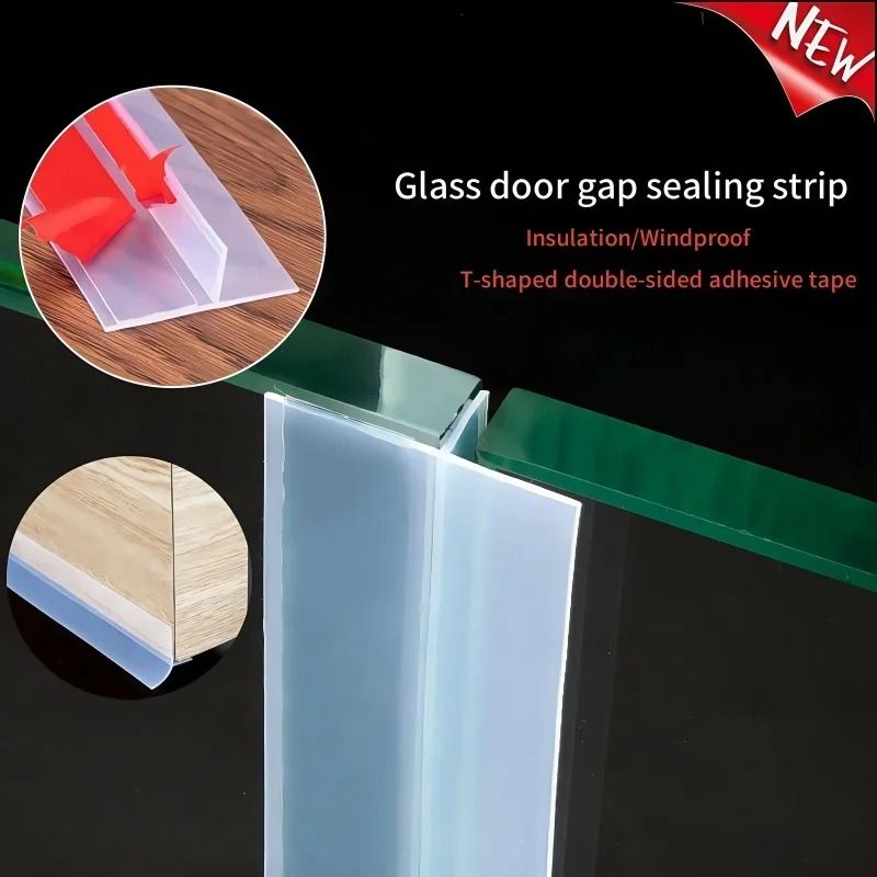Silicone Door Draft Stopper Window Seal Strip For Gaps Dust And Noise Insulation 4