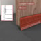 Silicone Door Bottom Seal Strip With Brush Draft Stopper 7