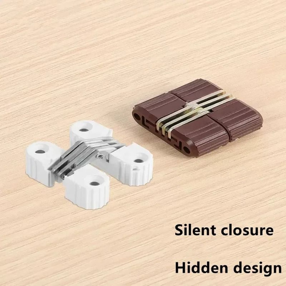 Cross Hidden Plastic And Iron Folding Door Table And Chair Hinge 3