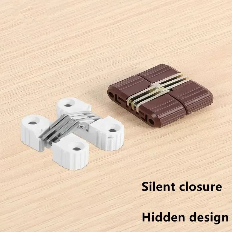 Cross Hidden Plastic And Iron Folding Door Table And Chair Hinge 3