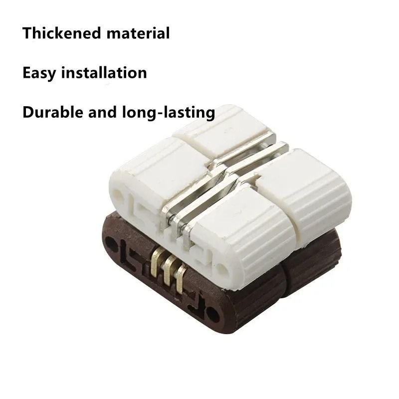 Cross Hidden Plastic And Iron Folding Door Table And Chair Hinge 4