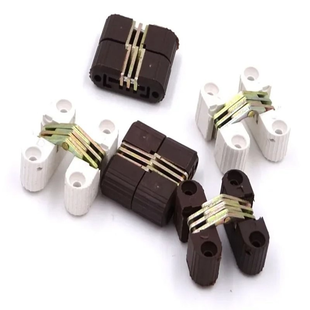 Cross Hidden Plastic And Iron Folding Door Table And Chair Hinge 5