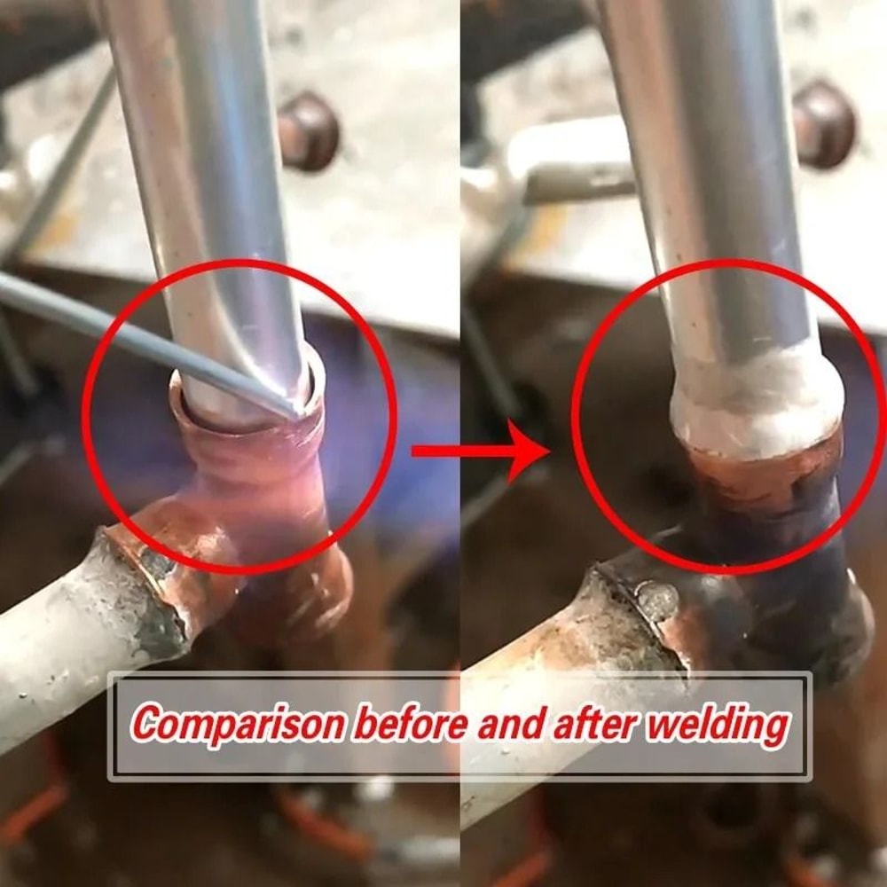 Low Temperature Melt Aluminum Welding Rods Flux Core Soldering Wire 16 Mm 2 Mm 3