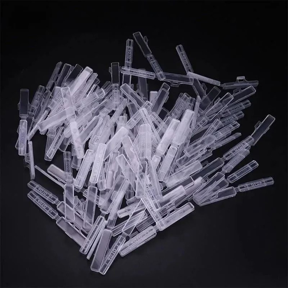 Plastic Waterproof Cable Label Marker Tags For Wire Identification Set 5