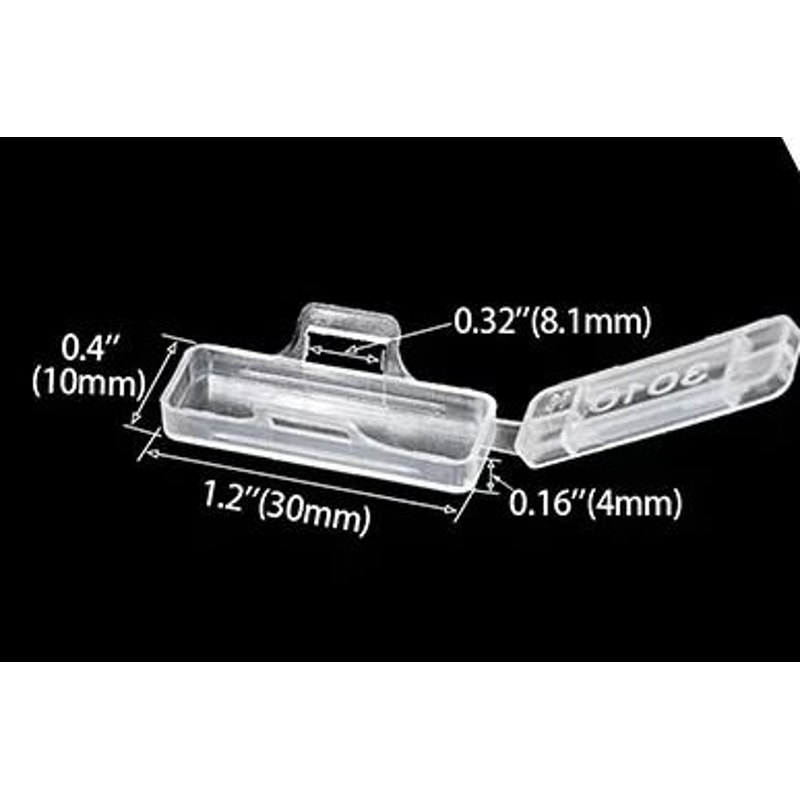 Plastic Waterproof Cable Label Marker Tags For Wire Identification Set 6