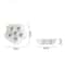 Self Adhesive Furniture Casters Universal Ball Wheels Silent Rotation Set 9