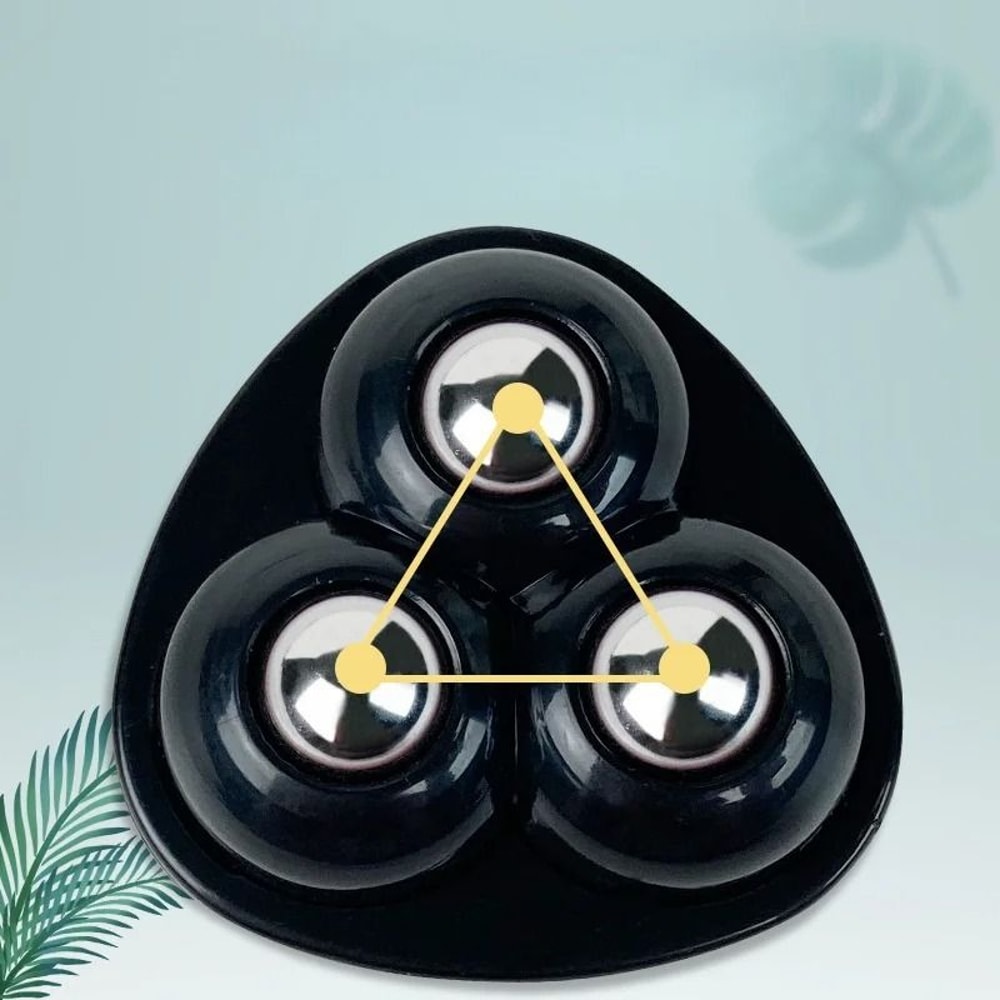Self Adhesive Furniture Casters Universal Ball Wheels Silent Rotation Set 5