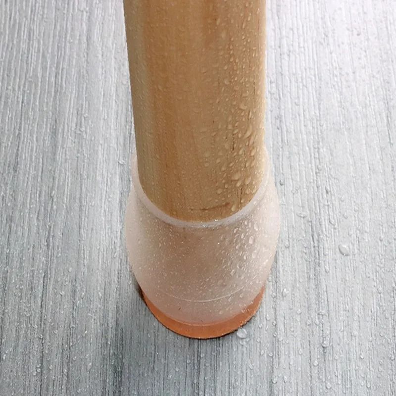 Upgraded Silicone Chair Leg Floor Protectors Non Slip Furniture Feet Pads Set 3