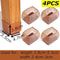 Silicone Chair And Sofa Leg Covers Non Slip Floor Protector Pads Set 9