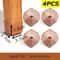Silicone Chair And Sofa Leg Covers Non Slip Floor Protector Pads Set 11