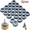 PTFE Furniture Glides Heavy Duty Screw In Floor Protector Pads Set 0