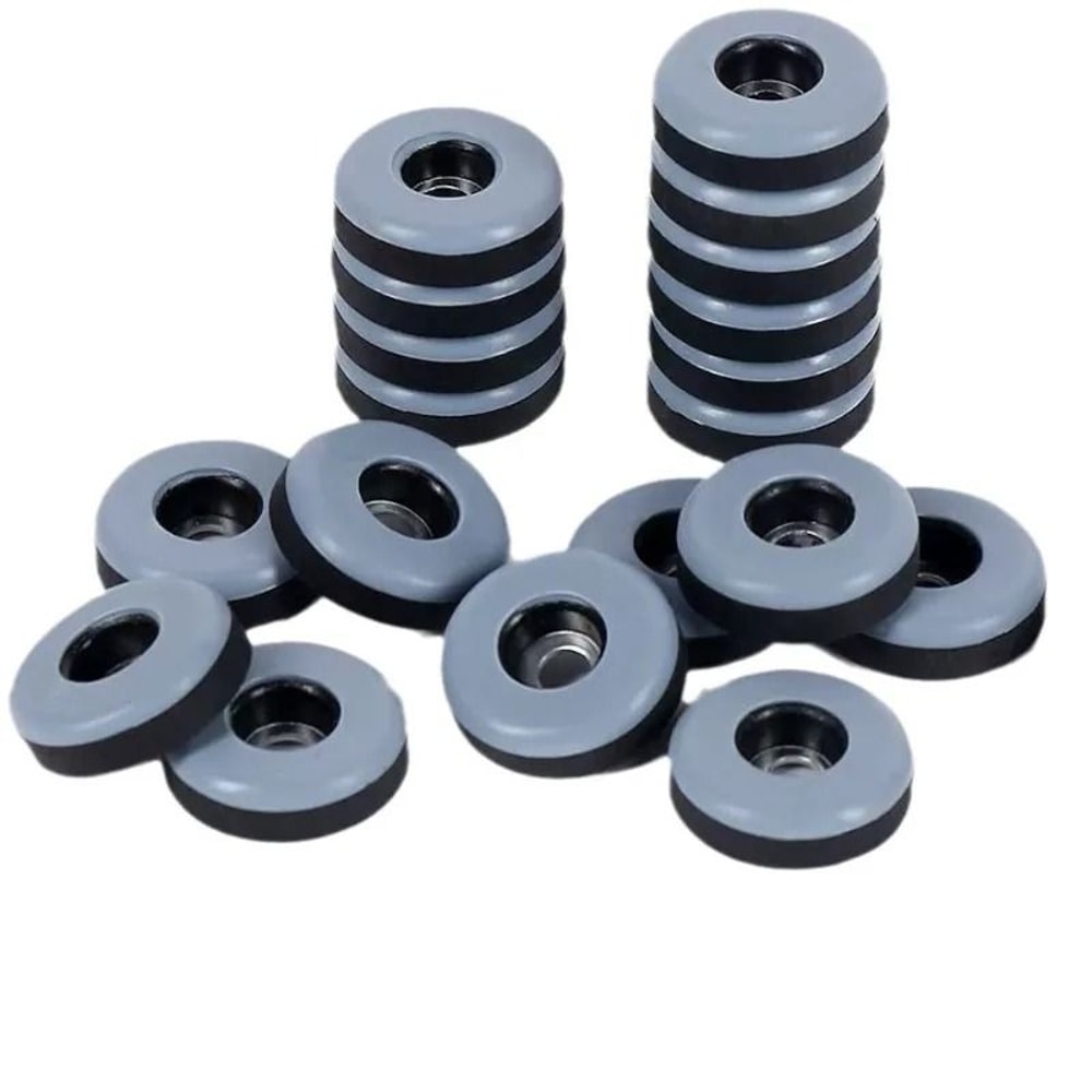 PTFE Furniture Glides Heavy Duty Screw In Floor Protector Pads Set 5