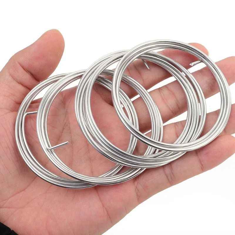 Low Temperature Easy Melt Aluminum Welding Rod Silver Flux Cored Solder 4