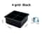Large Silicone Ice Cube Tray Mold For Jumbo Square Ice Cubes 6