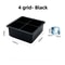 Large Silicone Ice Cube Tray Mold For Jumbo Square Ice Cubes 6
