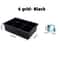 Large Silicone Ice Cube Tray Mold For Jumbo Square Ice Cubes 8
