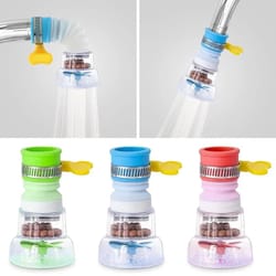 retractable faucet extender filter nozzle anti splash water purifier