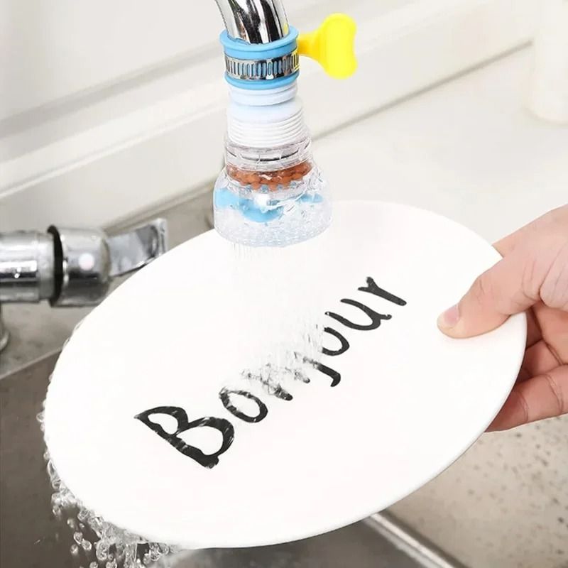 Retractable Faucet Extender Filter Nozzle Anti Splash Water Purifier 4