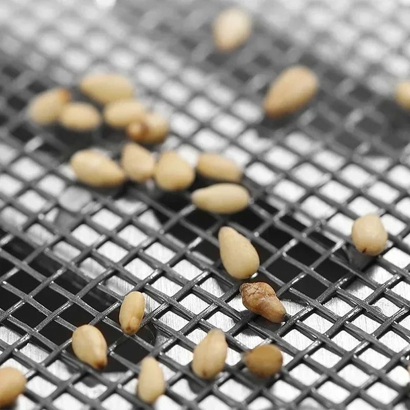 Self Adhesive Shower Drain Hair Catcher Disposable Mesh Floor Stickers 4