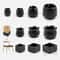 Rubber Chair Leg Caps Anti Scratch Floor Protector Non Slip Covers Set 2
