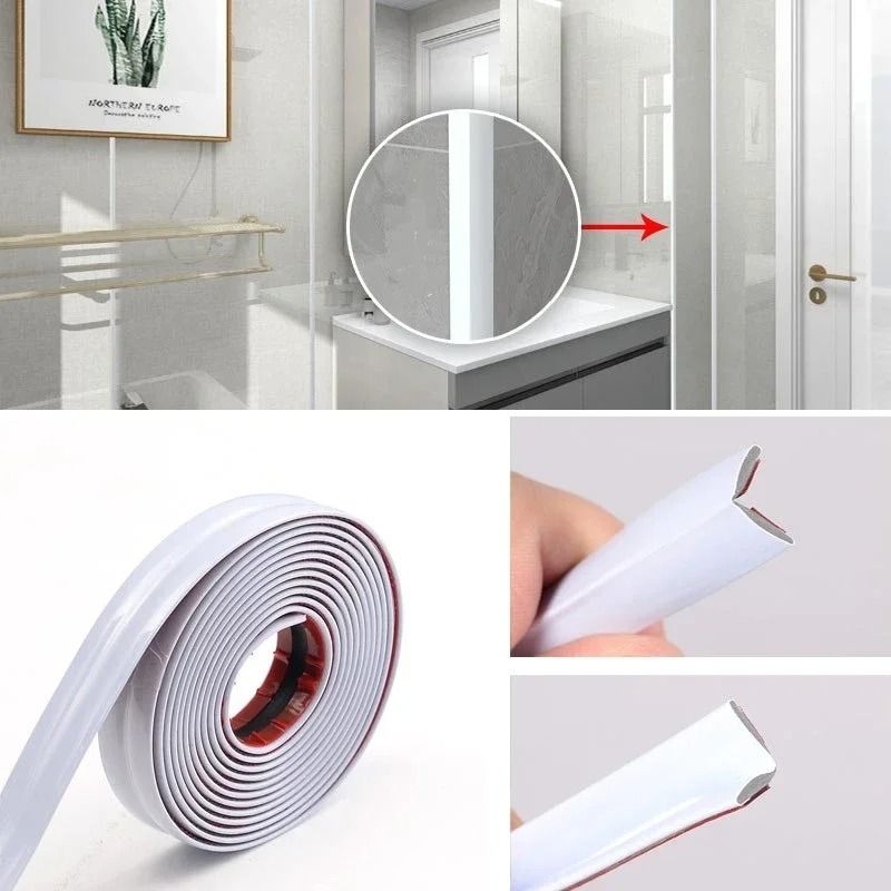 PVC Self Adhesive Wall Tape Protector Trim For Corners Windows And Countertops 1
