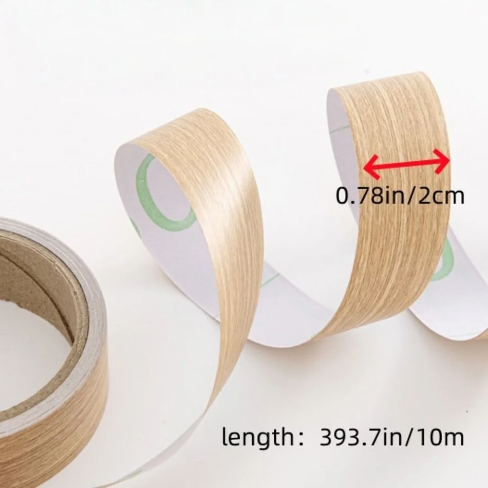 Birch Wood Grain Veneer Edge Banding Tape 2cm X 10m 1