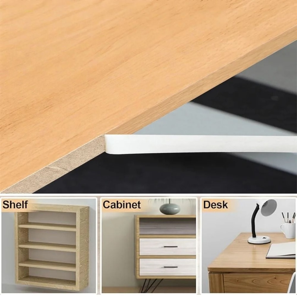 Birch Wood Grain Veneer Edge Banding Tape 2cm X 10m 4