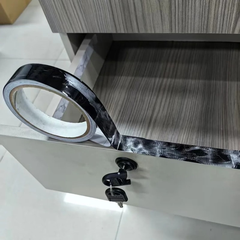 Birch Wood Grain Veneer Edge Banding Tape 2cm X 10m 17