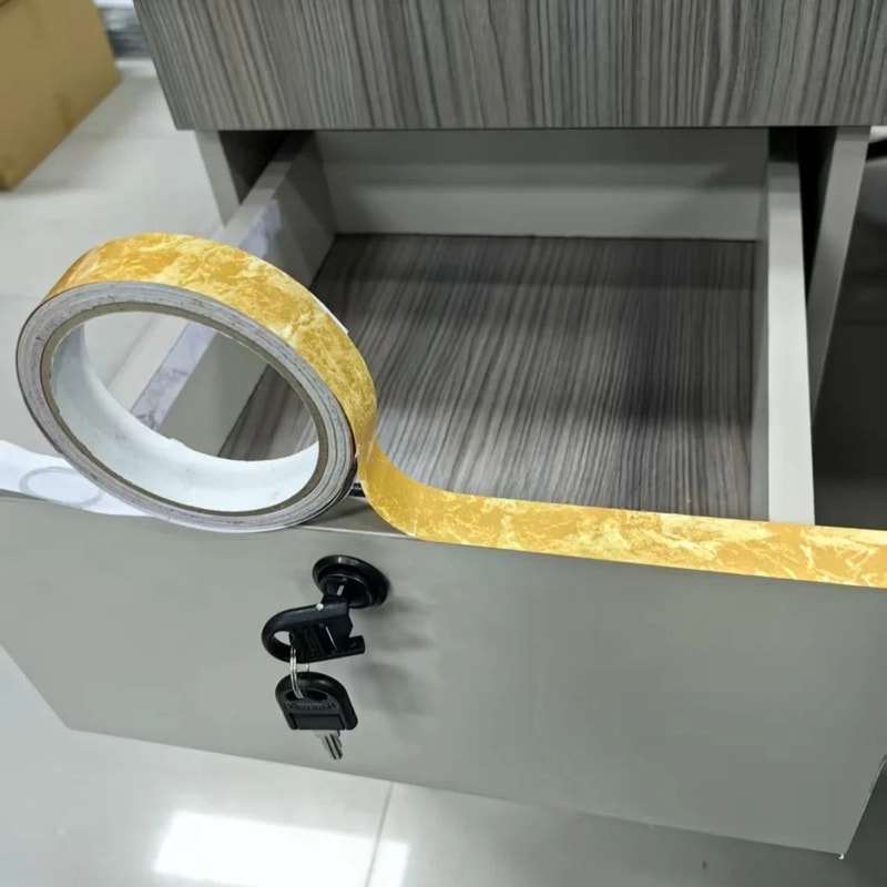 Birch Wood Grain Veneer Edge Banding Tape 2cm X 10m 18