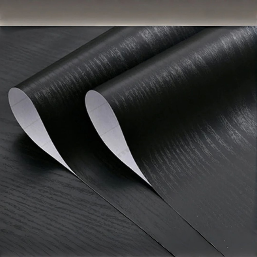 Peel And Stick Wood Grain Floor Sticker Roll 12