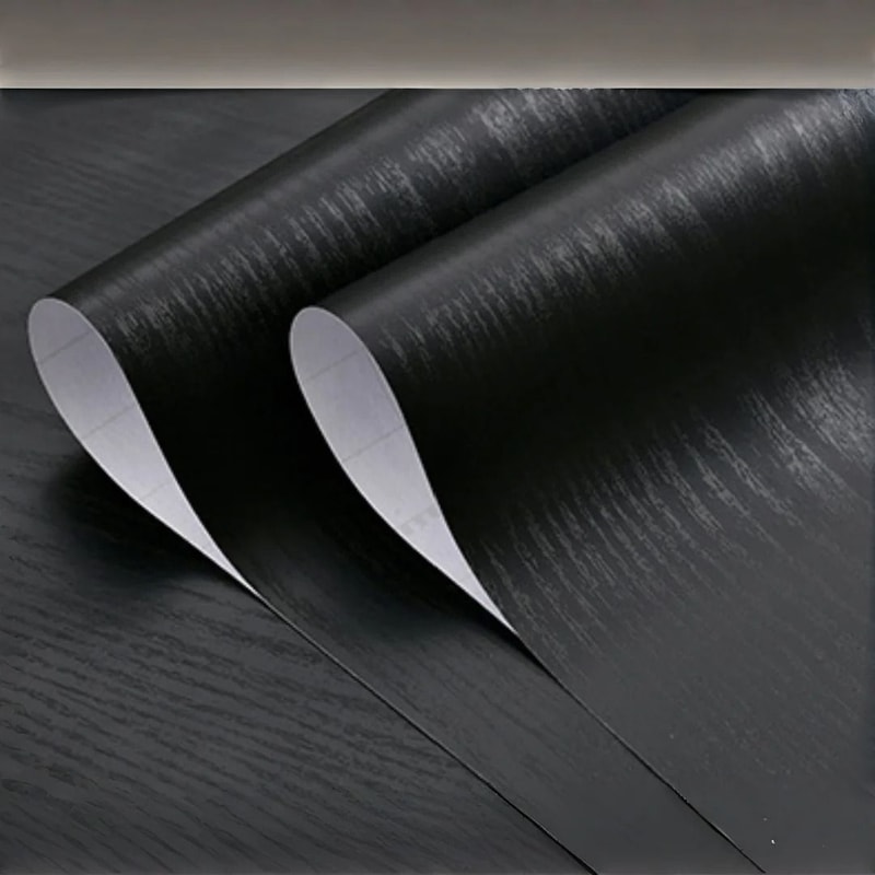 Peel And Stick Wood Grain Floor Sticker Roll 12