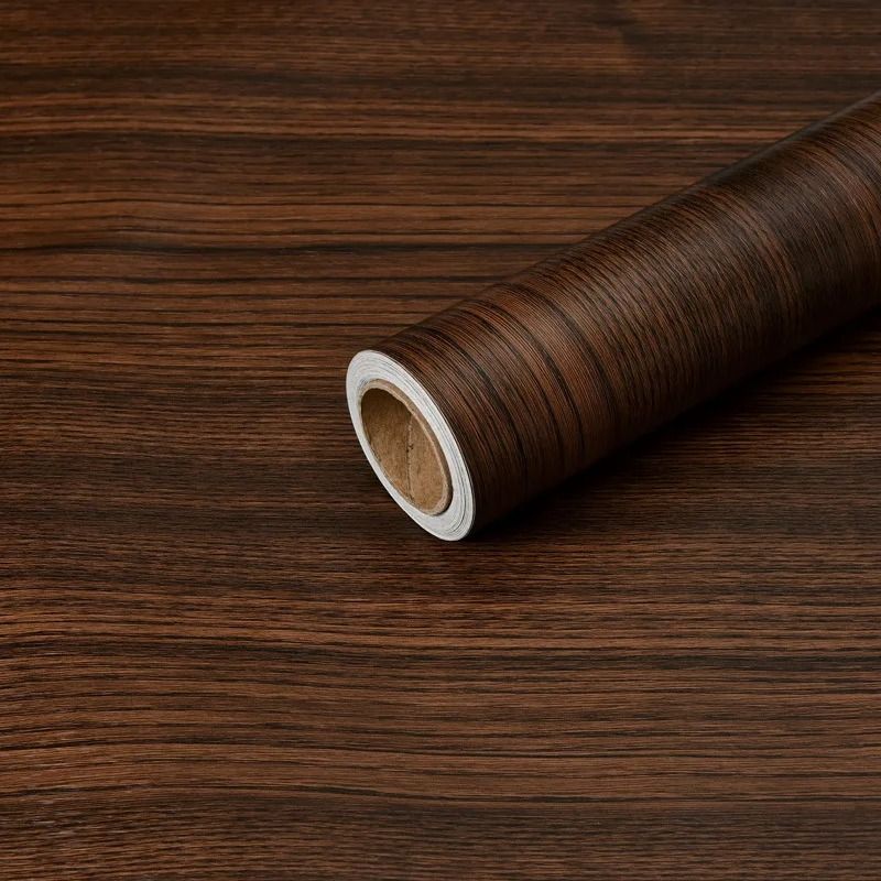 Wide Peel And Stick Wood Grain Vinyl Flooring Roll 10