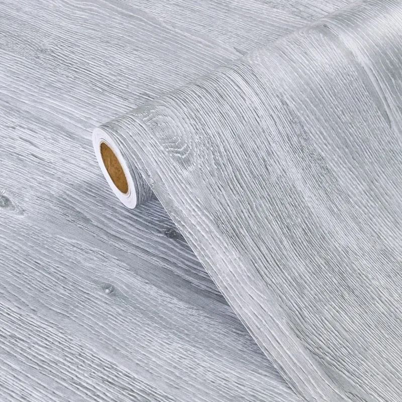 Wide Peel And Stick Wood Grain Vinyl Flooring Roll 11