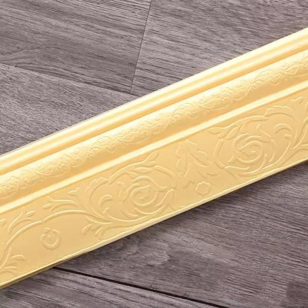 Self Adhesive 3D Wall Border Skirting Line Sticker 13