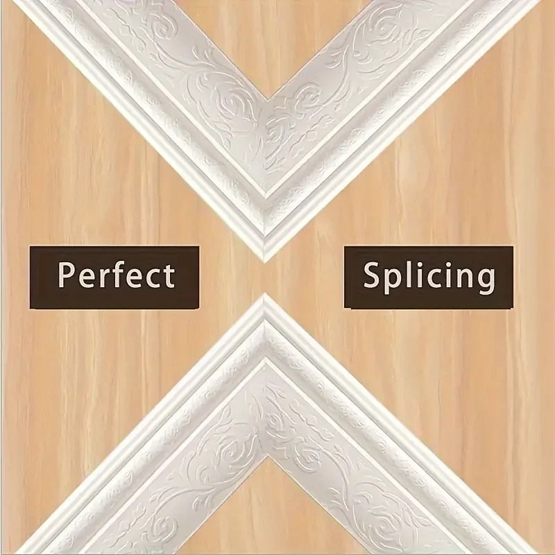 Self Adhesive 3D Wall Border Skirting Line Sticker 2