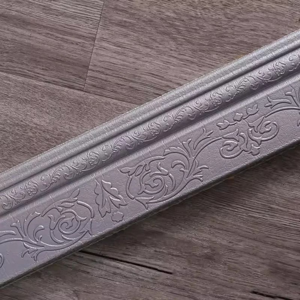 Self Adhesive 3D Wall Border Skirting Line Sticker 11