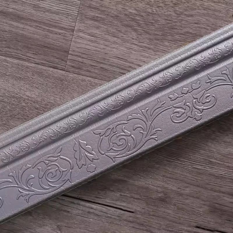 Self Adhesive 3D Wall Border Skirting Line Sticker 11