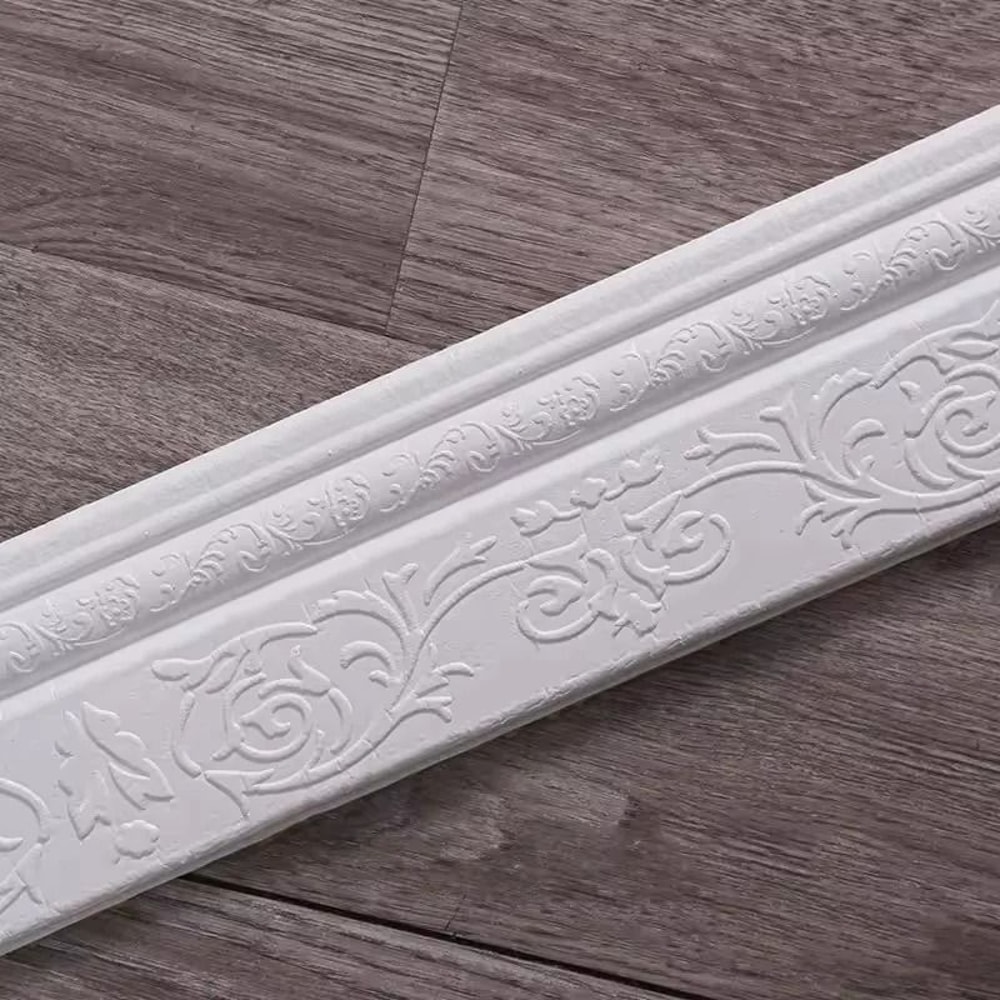Self Adhesive 3D Wall Border Skirting Line Sticker 12