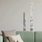 Self Adhesive 3D Mirror Wall Sticker Decorative Edge Set 2