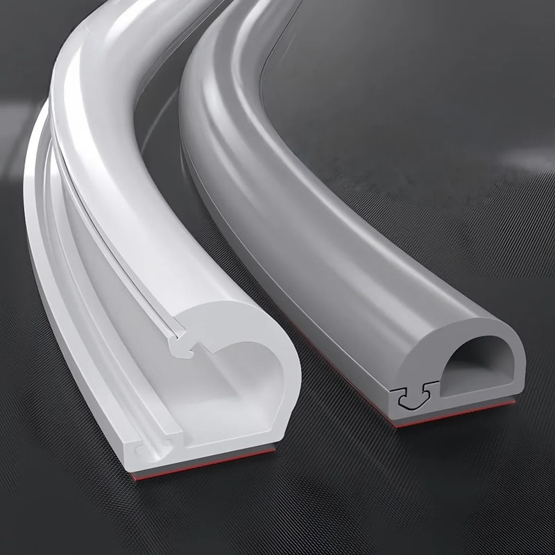 Invisible Adhesive Cable Raceway Soft Cord Protector For Walls 3