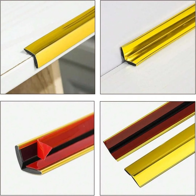 Self Adhesive Decorative Wall Trim Strip For Interior Edges 4