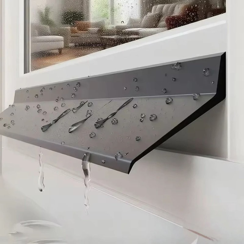 Window Water Blocking Bar Waterproof Sealing Strip 6