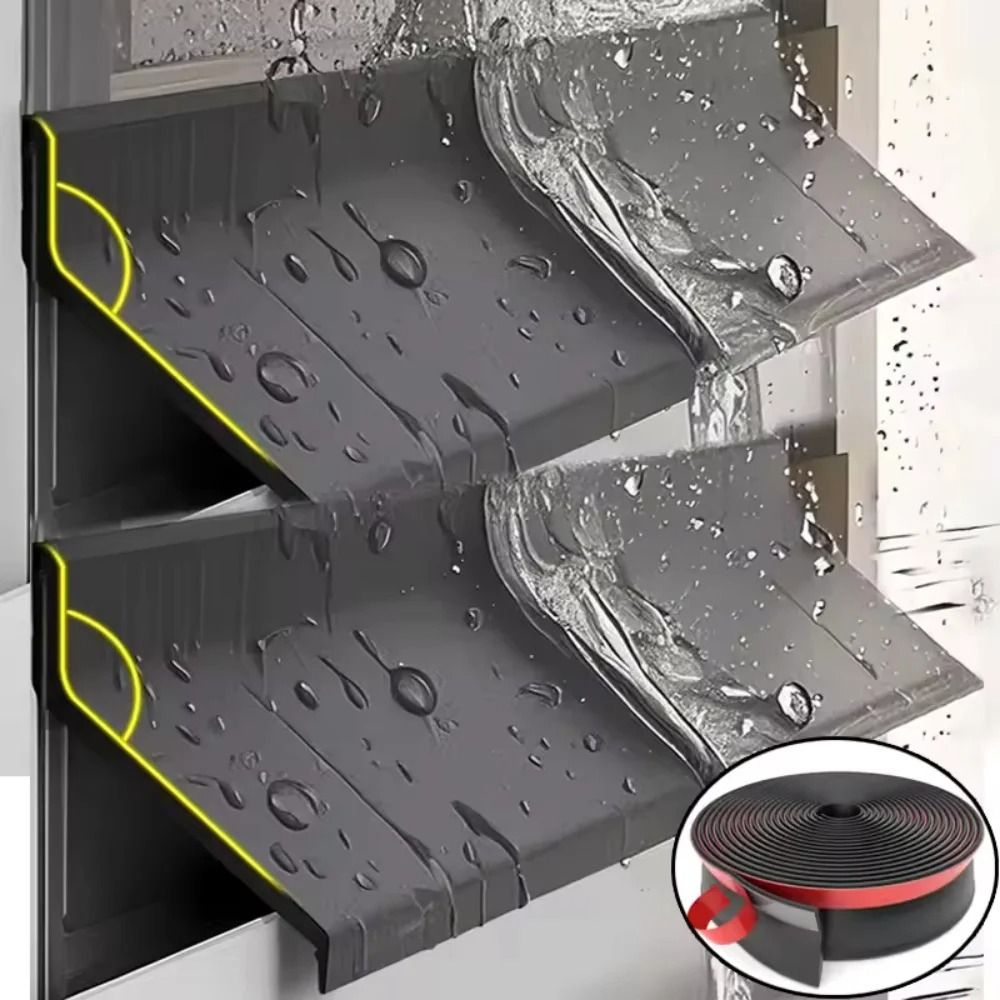 Window Water Blocking Bar Waterproof Sealing Strip 0