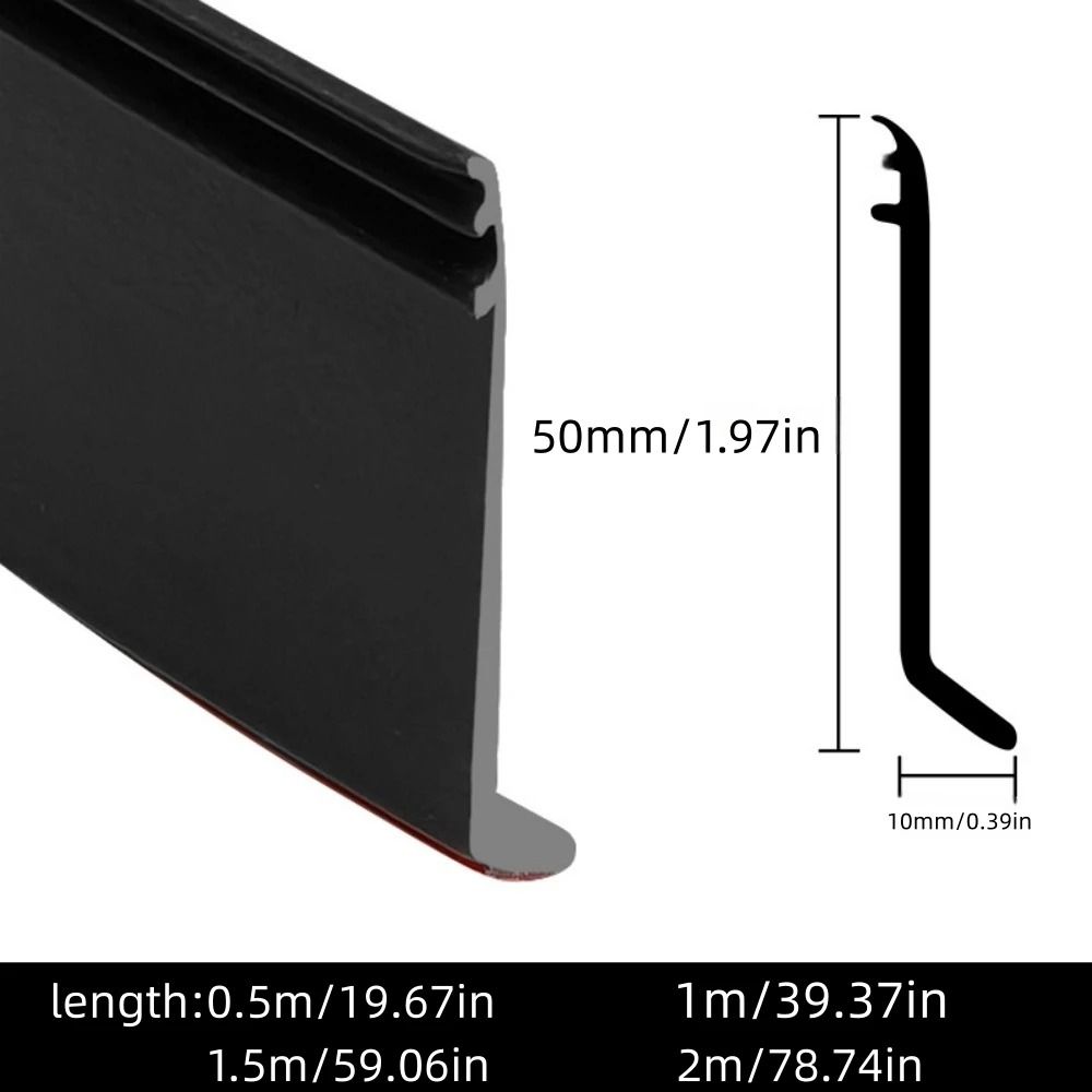 Window Water Blocking Bar Waterproof Sealing Strip 1